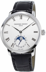Frederique Constant FC-705WR4S6 Slimline Moonphase Mens Automatic Watch