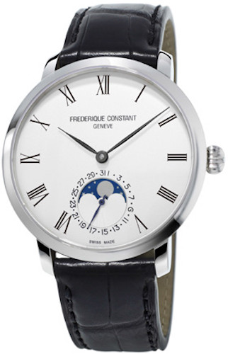 Frederique Constant FC-705WR4S6 Slimline Moonphase Mens Automatic Watch