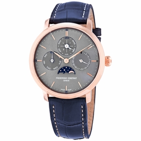 Frederique Constant FC-775G4S4 Slimline Perpetual Calendar Manufacture Mens Automatic Watch
