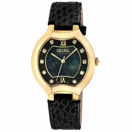 Gevril 11027 Lugano Ladies Quartz Watch