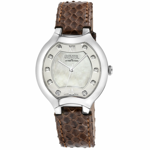 Gevril 11041 Lugano Ladies Quartz Watch