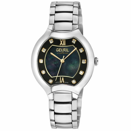 Gevril 11047B Lugano Ladies Quartz Watch