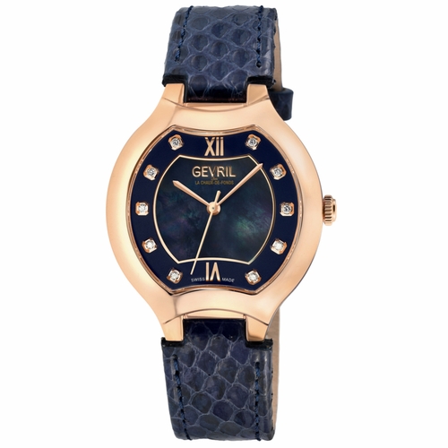 Gevril 11053 Lugano Ladies Quartz Watch
