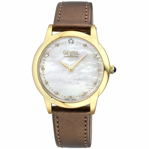 Gevril 13021 Airolo Ladies Quartz Watch
