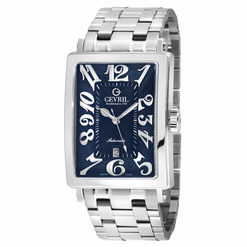 Gevril 15003B Avenue of Americas Mens Automatic Watch