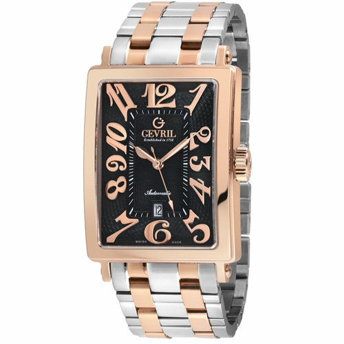 Gevril 15202B Avenue of Americas Mens Automatic Watch