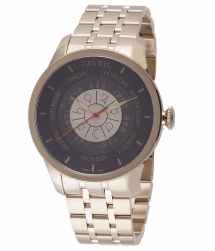 Gevril 2007B Columbus Circle Mens Automatic Watch