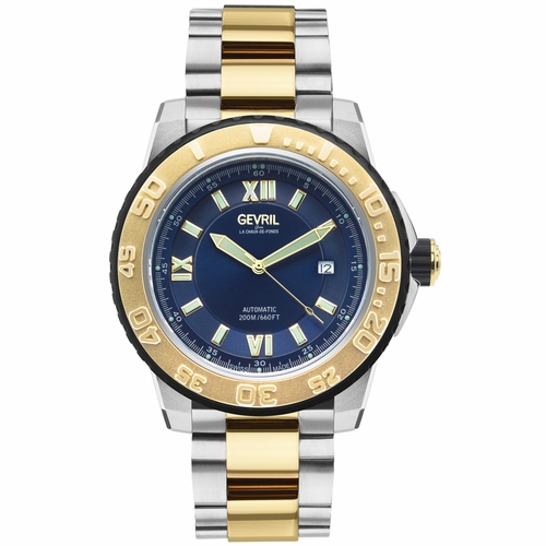 Gevril 3125B Seacloud Mens Automatic Watch