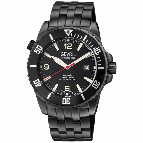 Gevril 46008 Canal St Divers Mens Automatic Watch