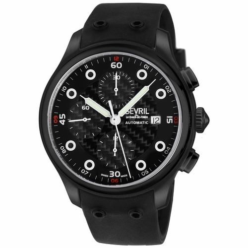 Gevril 46104 Canal St Mens Chronograph Automatic Watch