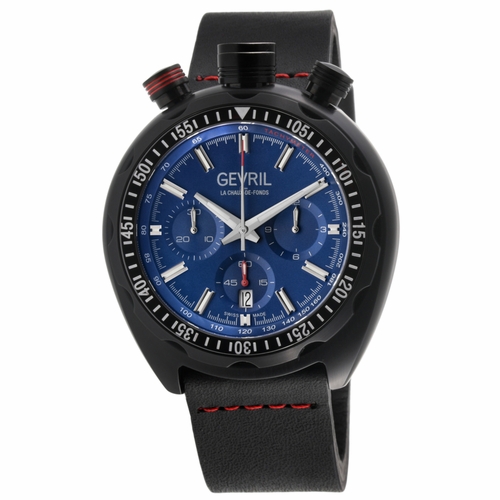 Gevril 46202 Canal Street Chrono Mens Chronograph Automatic Watch
