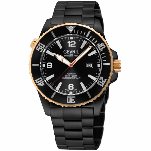 Gevril 46604B Canal Street Mens Automatic Watch