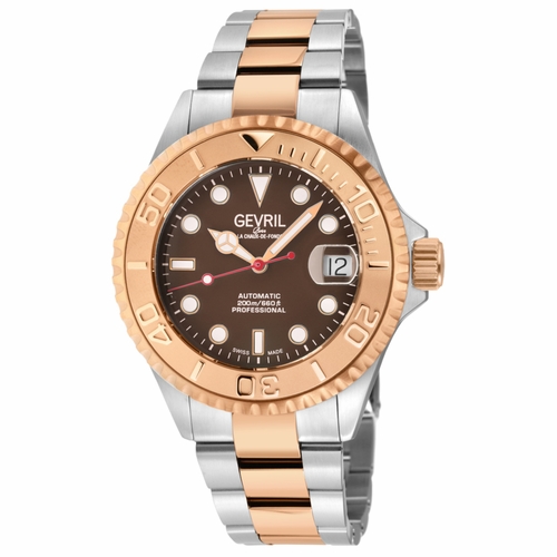 Gevril 4753B Wall Street Mens Automatic Watch