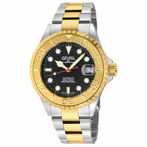 Gevril 4755B Wall Street Mens Automatic Watch