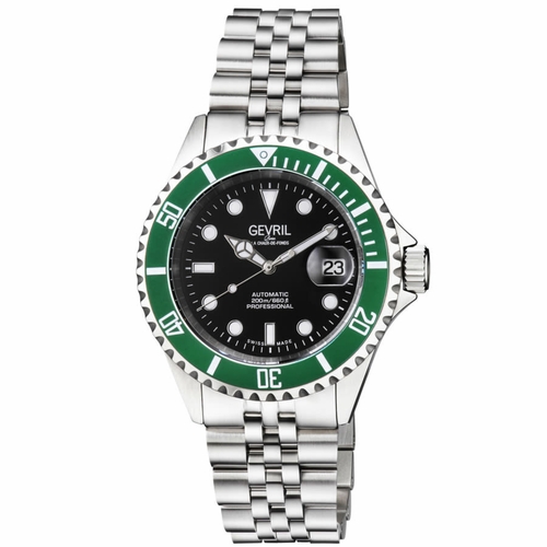 Gevril 4852B Wall Street Mens Automatic Watch