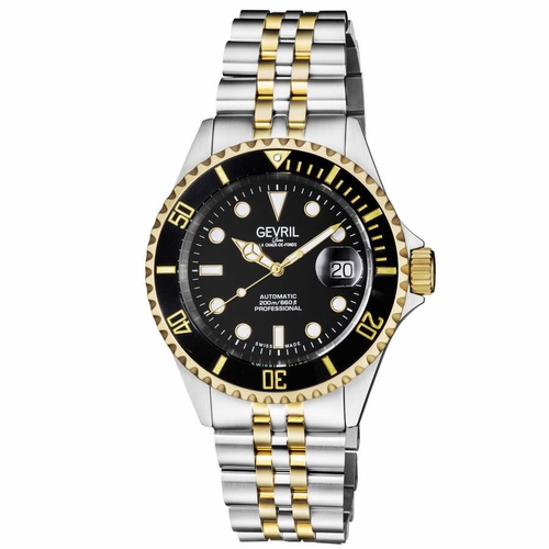 Gevril 4855B Wall Street Mens Automatic Watch