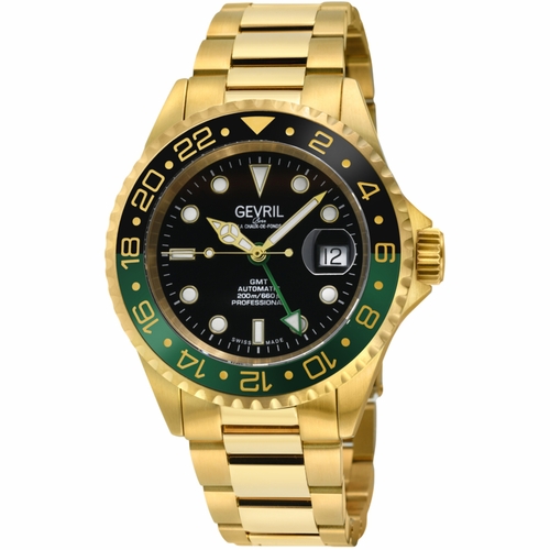 Gevril 4956A Wall Street Mens Automatic Watch