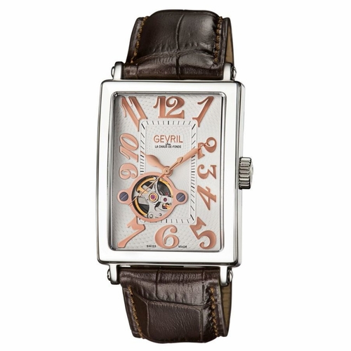 Gevril 5070-6 Avenue of Americas Intravedere Mens Automatic Watch