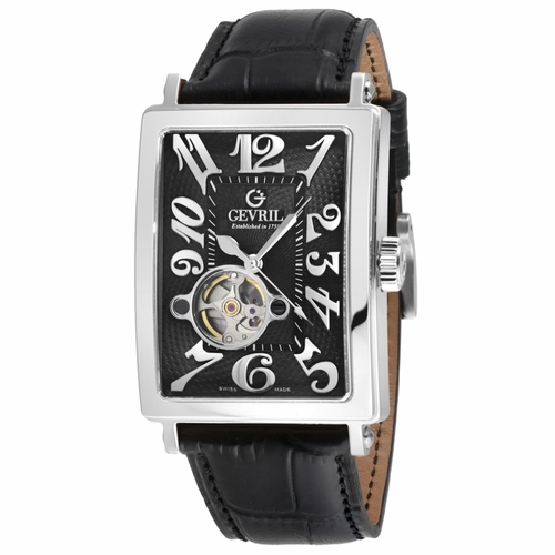Gevril 5071-2 Avenue of Americas Intravedere Mens Automatic Watch