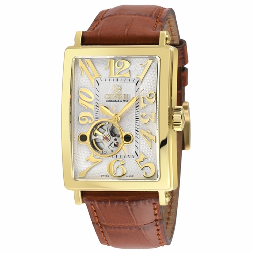 Gevril 5173-5 Avenue of Americas Intravedere Mens Automatic Watch