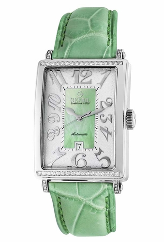 Gevril 6206NT Avenue of Americas Ladies Automatic Watch