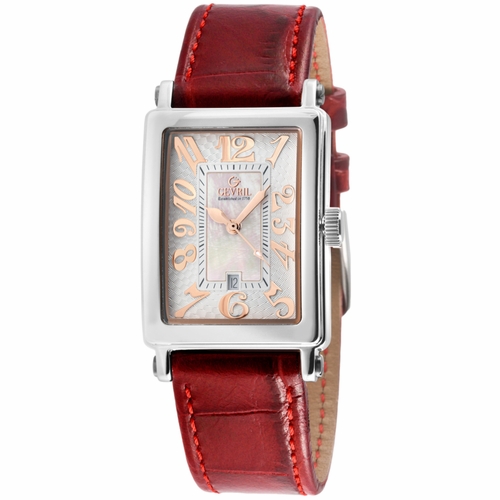 Gevril 7245R-1 Avenue of Americas Mini Ladies Quartz Watch