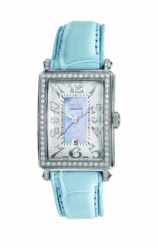 Gevril 7247NV Avenue of Americas Mini Ladies Quartz Watch
