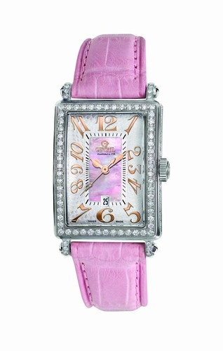 Gevril 7248RV Avenue of Americas Mini Ladies Quartz Watch