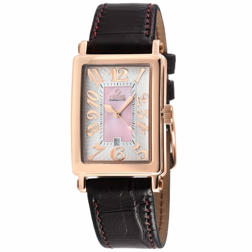 Gevril 7345R-4 Avenue of Americas Mini Ladies Quartz Watch