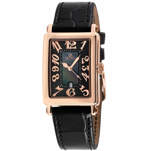 Gevril 7346R-2 Avenue of Americas Mini Ladies Quartz Watch