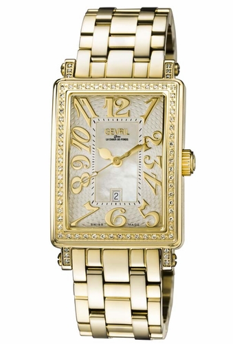 Gevril 9444YLB Mezzo Ladies Quartz Watch
