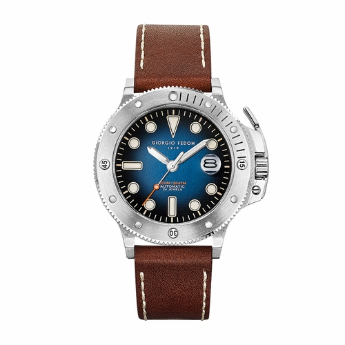 Giorgio Fedon 1919 腕時計 GIORGIO FEDON 1919 Deep Sea Timer 100 ATM Men's Automatic