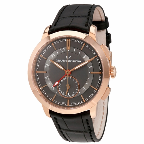 Girard Perregaux 49544-52-231-BB60 1966 Dual Time Mens Automatic Watch Girard Perregaux 49544-52-231-BB60 1966 Dual Time Mens Automatic Watch