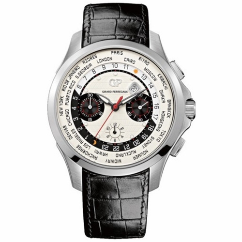 Girard Perregaux 49700-11-131-BB6C Traveller WW.TC Mens Chronograph Automatic Watch