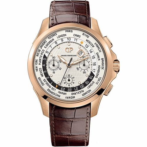 Girard Perregaux 49700-52-134-BB6B Traveller WW.TC Mens Chronograph Automatic Watch
