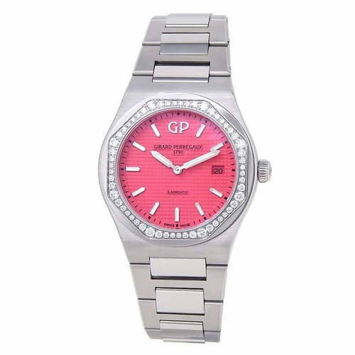 Girard Perregaux 80189D11A182211A Laureato Ladies Quartz Watch