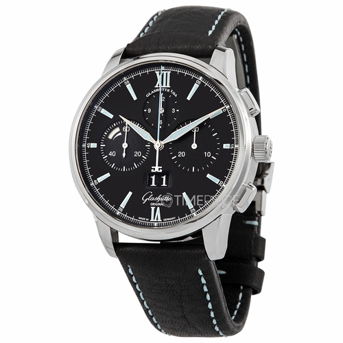 Glashutte 1-37-01-03-02-35 Senator Chronograph Panorama Date Mens Chronograph Automatic Watch