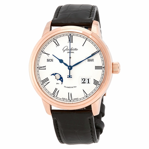 Glashutte 100-02-22-05-50 Senator Mens Automatic Watch