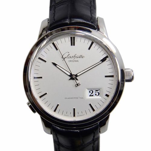 Glashutte 100-03-13-02-04 Senator Panorama Date Mens Automatic Watch