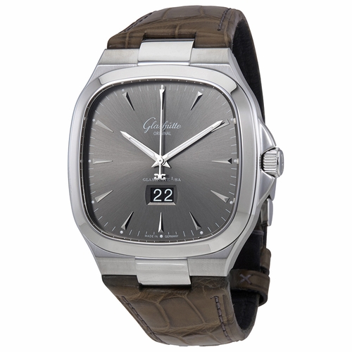 Glashutte 2-39-47-12-12-50 Seventies Panorama Date Mens Automatic Watch