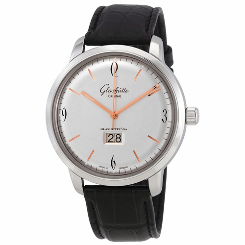 Glashutte 39-47-01-02-04 Sixties Panorama Date Mens Automatic Watch