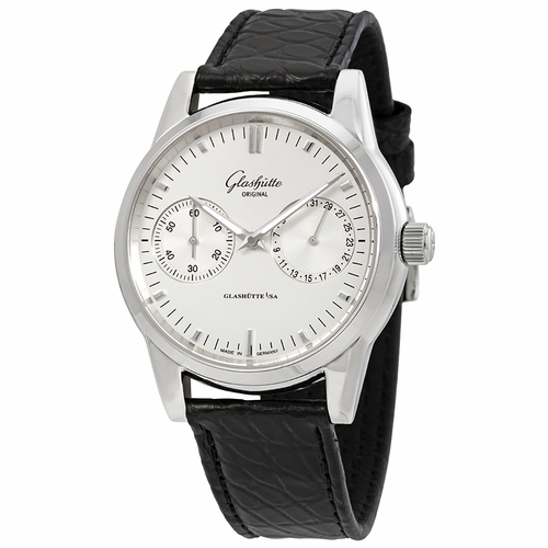 Glashutte 39-58-02-02-04 Senator Hand Date Mens Automatic Watch