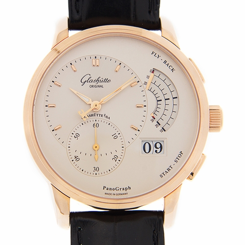 Glashutte 61-03-25-15-04 PanoGraph Mens Chronograph Hand Wind Watch