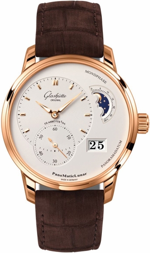 Glashutte 90-02-45-35-04 PanoMaticLunar Mens Automatic Watch