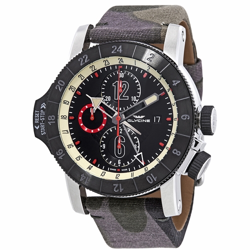 Glycine GL0048 Airman Airfighter Mens Chronograph Automatic Watch