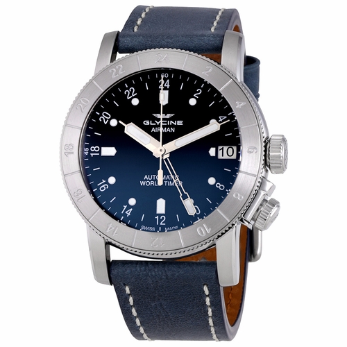 Glycine GL0060 Airman GMT Mens Automatic Watch Glycine GL0060 Airman GMT Mens Automatic Watch