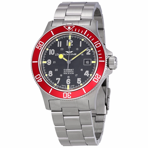 Glycine GL0078 Combat Sub Mens Automatic Watch Glycine GL0078 Combat Sub Mens Automatic Watch