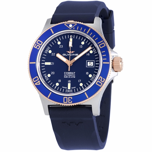 Glycine GL0089 Combat Sub Mens Automatic Watch Glycine GL0089 Combat Sub Mens Automatic Watch
