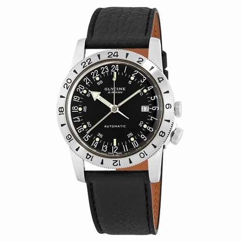 Glycine GL0162 Airman No. 1 GMT Limited Edition Mens Automatic Watch