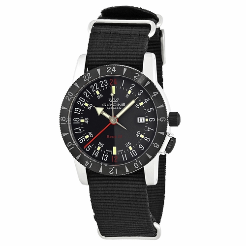Glycine GL0211 Airman Base 22 GMT Mens Automatic Watch